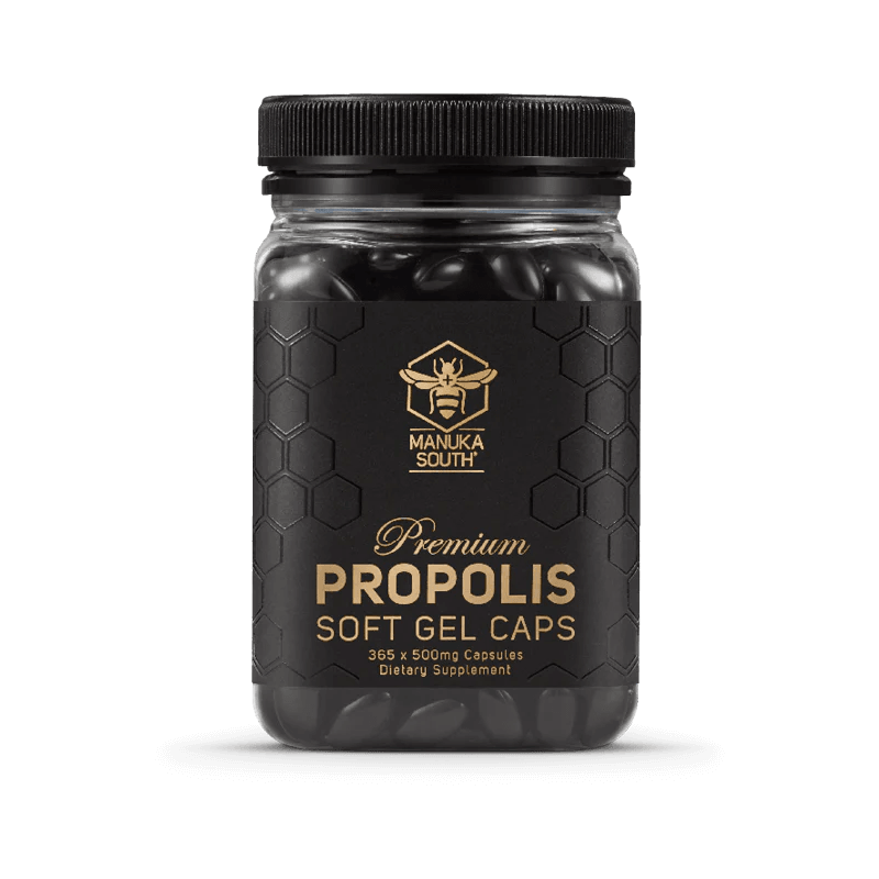 Manuka South Propolis 500mg 365 Softgel Caps, Propolis