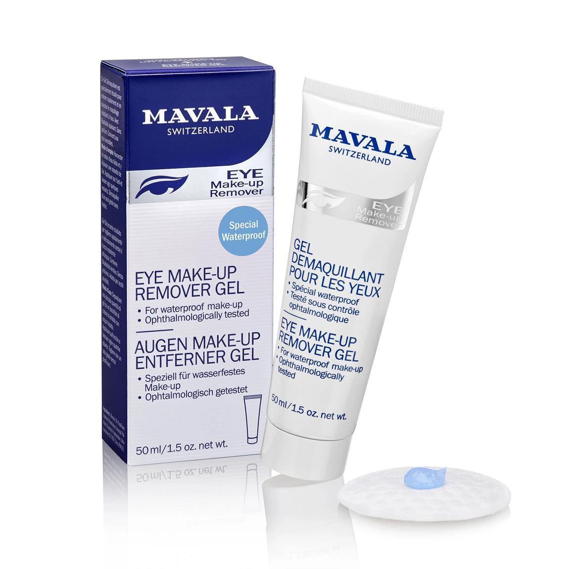 Mavala Eye Make-Up Remover Gel 50ml, Make Up Removers