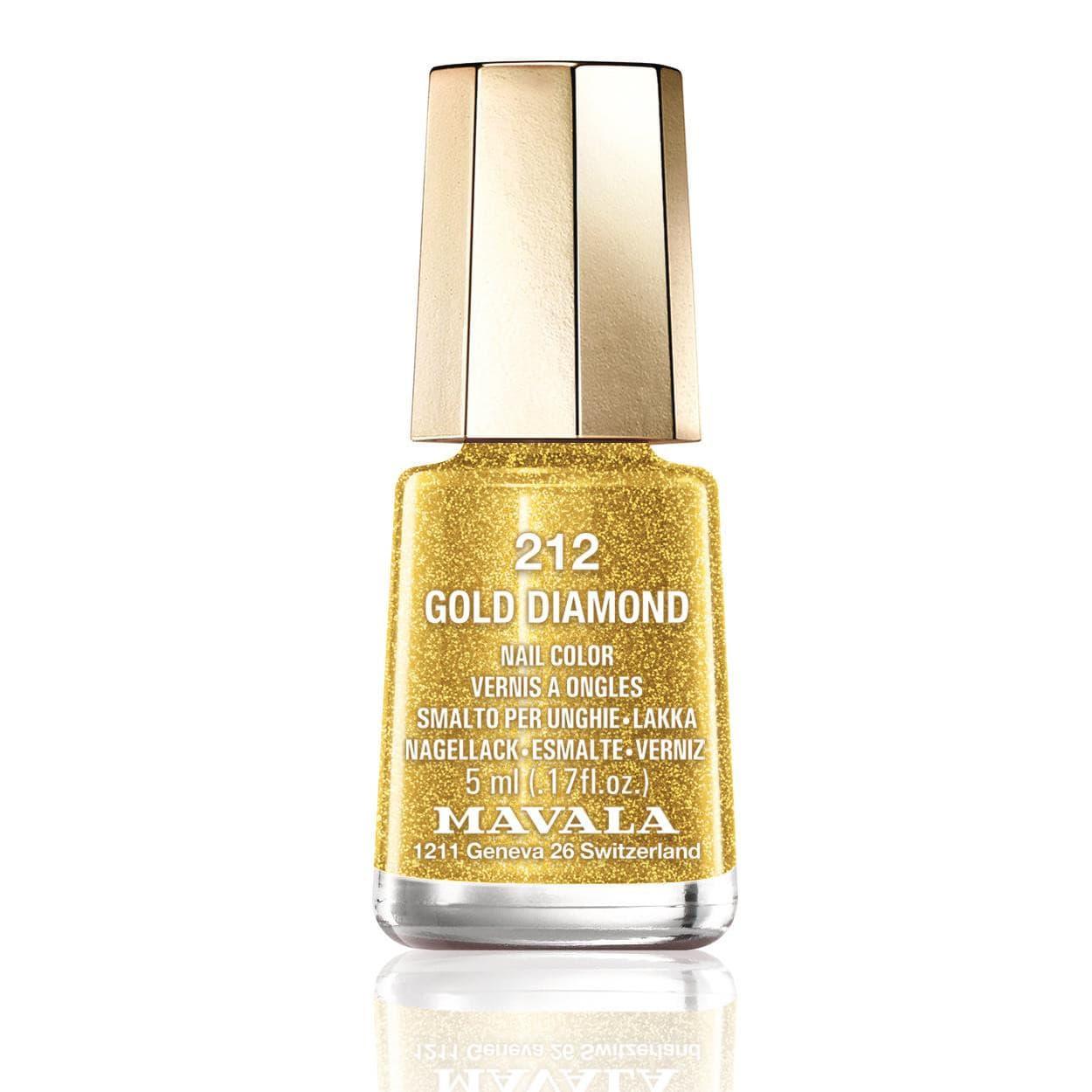 Mavala Mini Color Spakle 5ml - Gold Diamond 212.