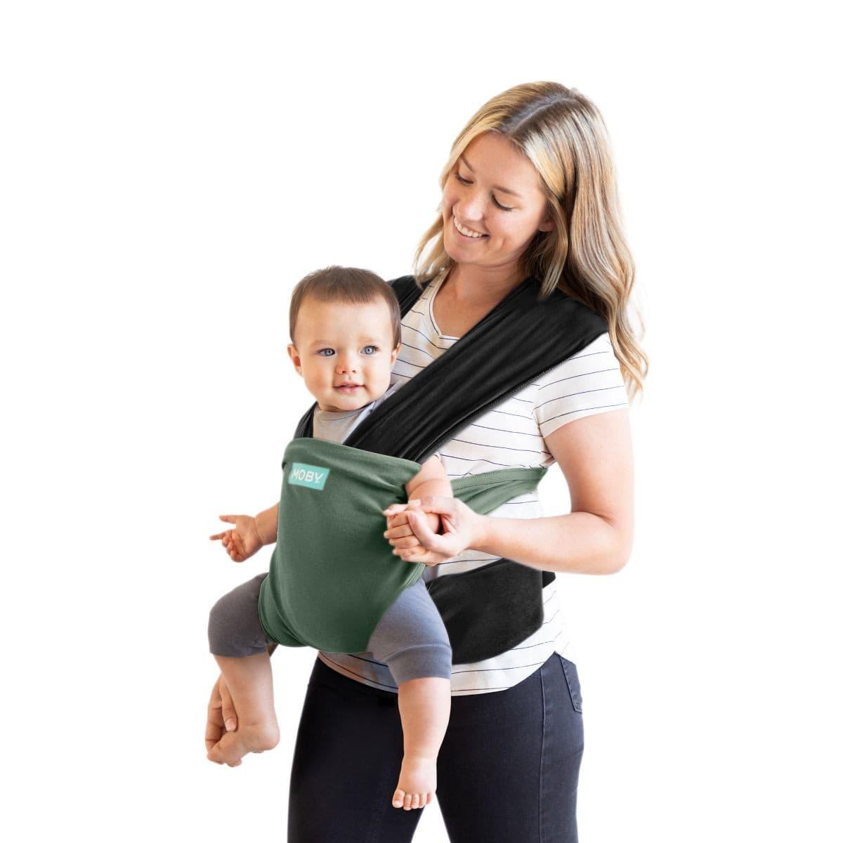 Moby Easy Wrap - Olive/Onyx, General