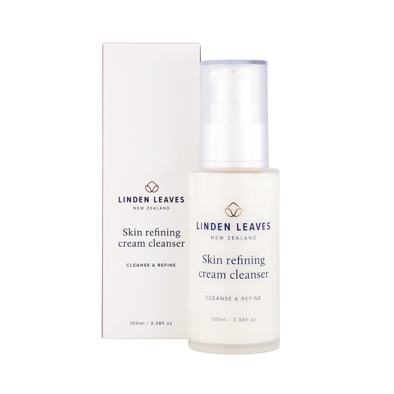 Linden Leaves Skin Refining Cream Cleanser 100ml.