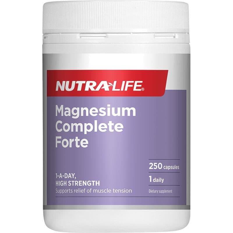 Nutra-Life Magnesium Complete Forte 250 Capsules, Magnesium