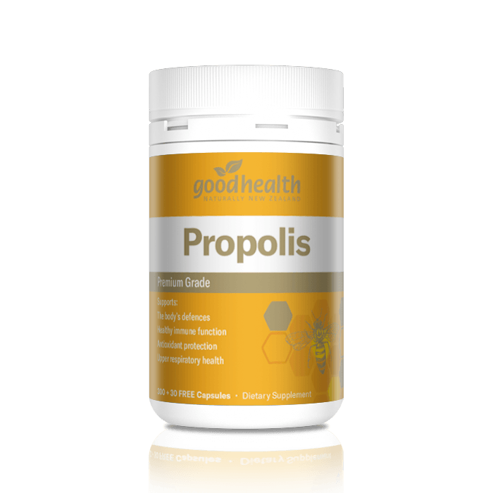 Good Health Premium Grade Propolis 330 Capules, Propolis, OCARE NZ
