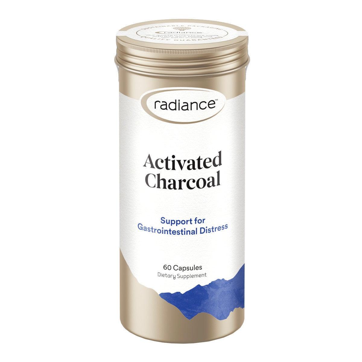Radiance Activated Charcoal 260mg 60 Capsules, Activated Charcoal