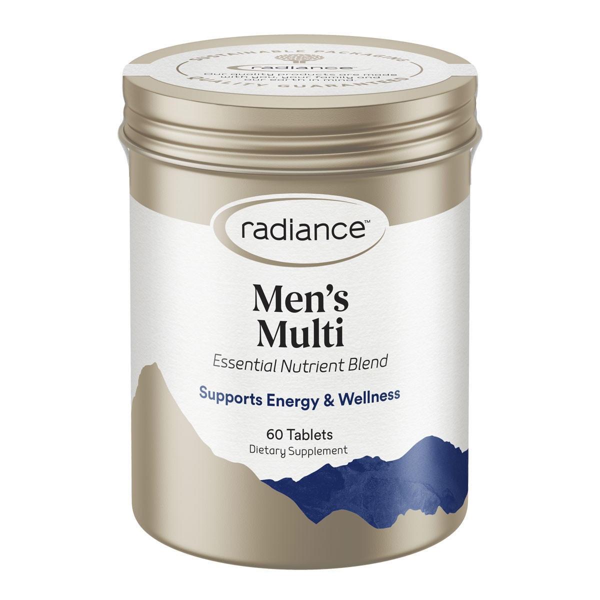 Radiance Multi For Men 60 Capsules, Multivitamins