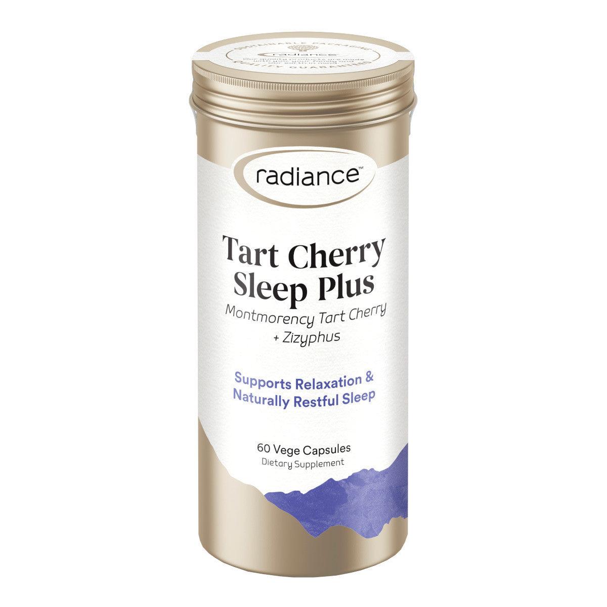 Radiance Tart Cherry Sleep PLUS 60 Capsules, Cherry
