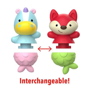 Skip Hop Zoo Mix & Match Flippers - Unicorn/Fox.