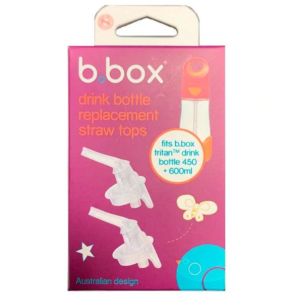 B.Box Drink Bottle Tritan Replacement Straw Tops Pack, Drinking Bottles & Accessories, OCARE NZ