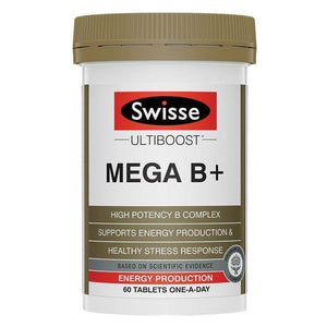 Swisse Ultiboost Mega B 60 Tablets.