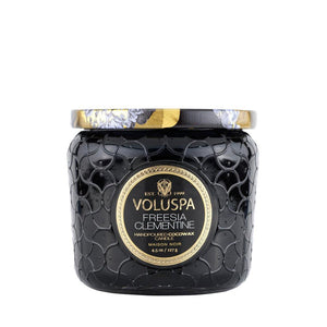 VOLUSPA Fressia Clementine Petite Jar 40hr Candle.