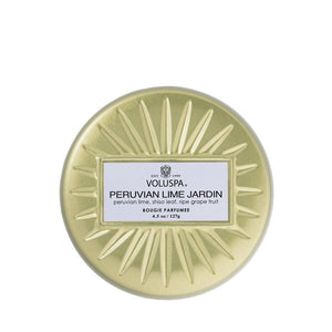VOLUSPA Peruvian Lime Jardin Decorative Candle.