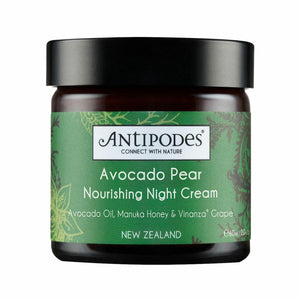 Antipodes Avocado Pear Nourishing Night Cream 60ml, Night Creams, OCARE NZ