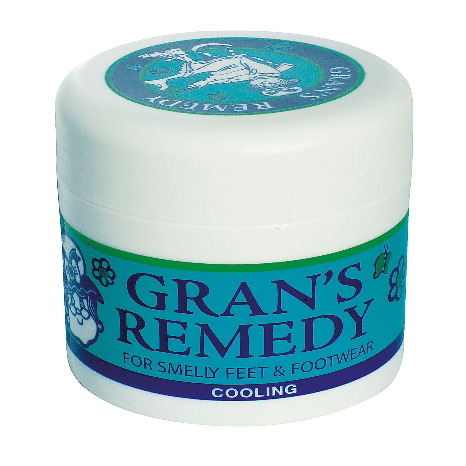 Gran's Remedy Cooling Powder 50g,Foot Deodorant,