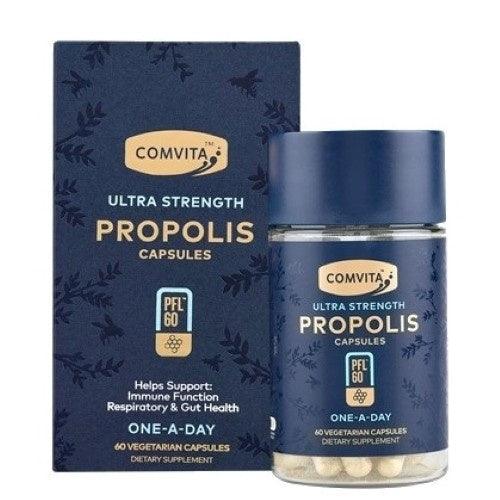 Comvita PFL60 Ultra Strength Propolis 60 Vegetarian Capsules, Propolis, OCARE NZ