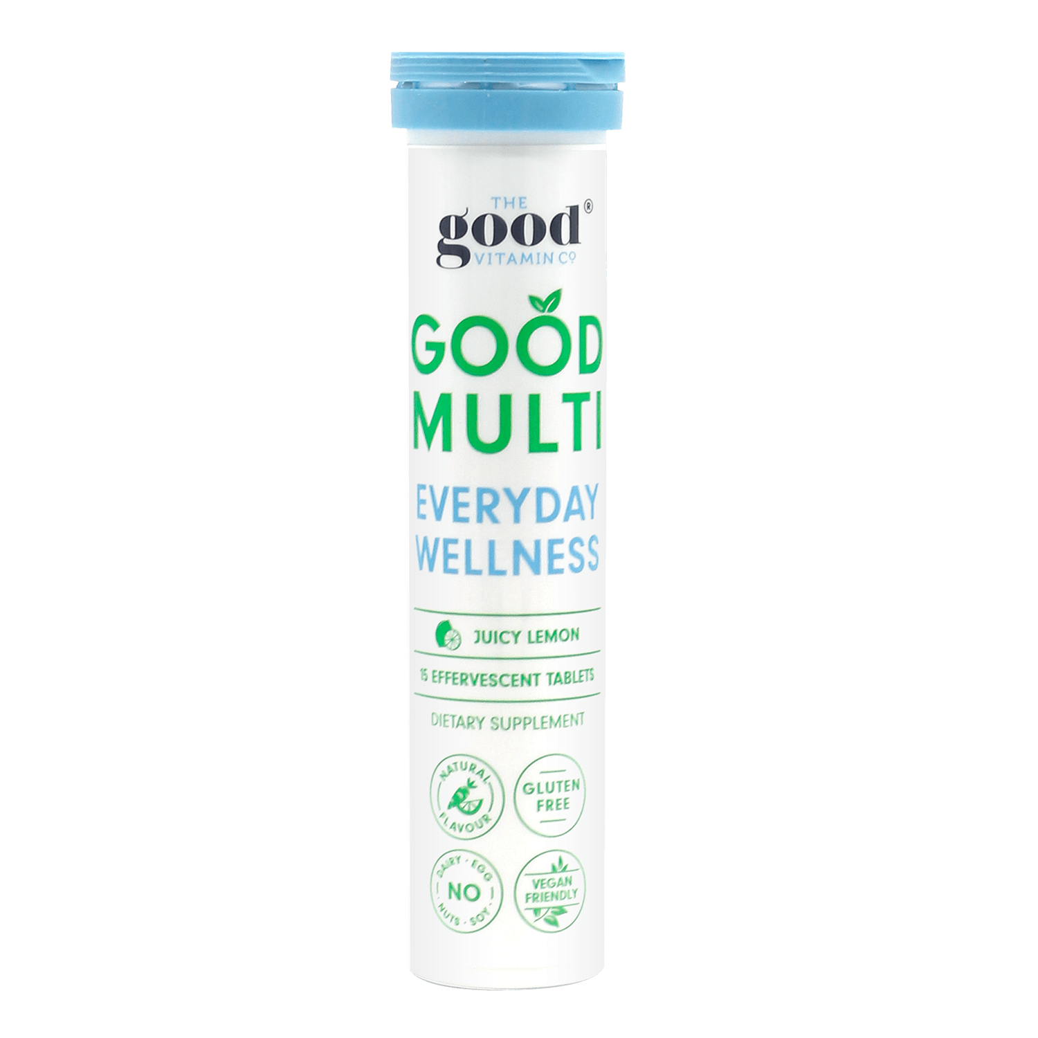 The Good Vitamin CO. Good Effervescent Multi Everyday Wellness 15 Tablets.