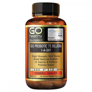 GO Healthy Go Probiotic 75 Billion,Probiotics,OCARE NZ