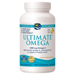 Nordic Naturals Ultimate Omega 1280mg - Lemon, General