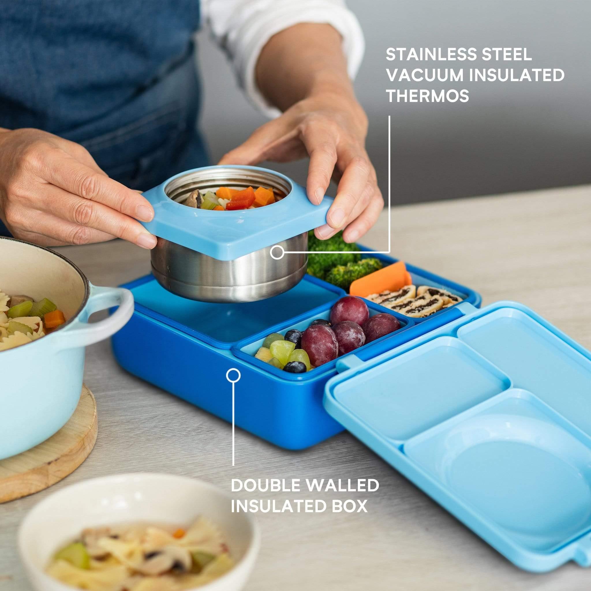 OmieBox Thermos Lunch Box V2, Lunch Boxes & Accessories