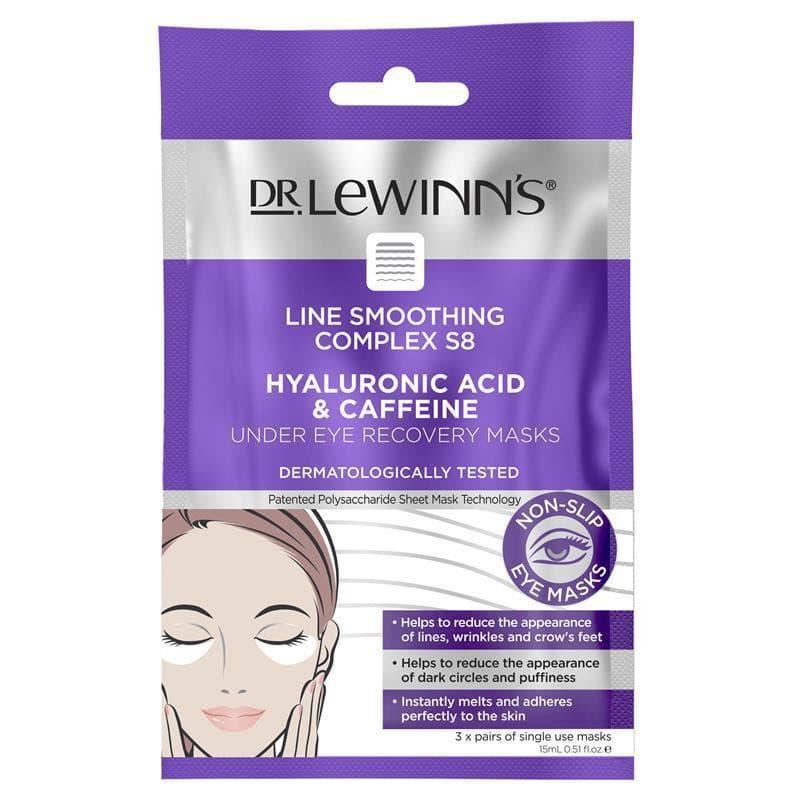 Dr. Lewinn's Line Smoothing Complex S8 Hyaluronic Acid & Caffeine 3pairs.