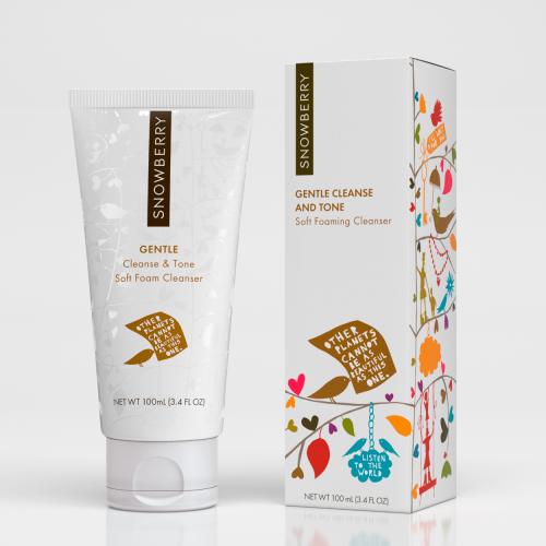 Snowberry Gentle Cleanse & Tone Soft Foaming Clean EXP:11/2022.