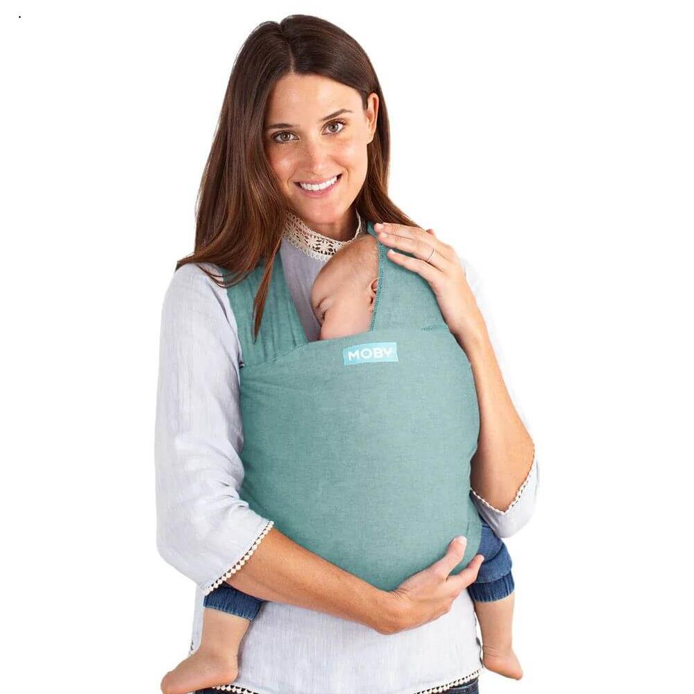 Moby Wrap baby carrier, a comfortable and versatile way to carry your baby