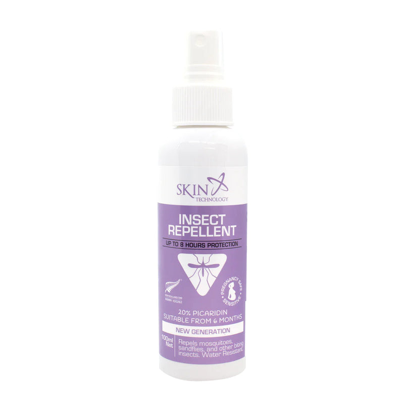 Skin Technology 20% Picaridin Pregnancy Safe Insect Repellent Pump n Spray 100ml, General