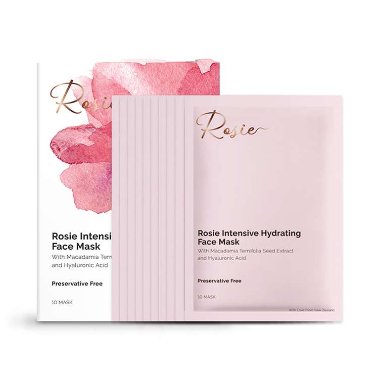 Rosie Intensive Hydrating Face Mask 10 Pieces EXP:09/2022.