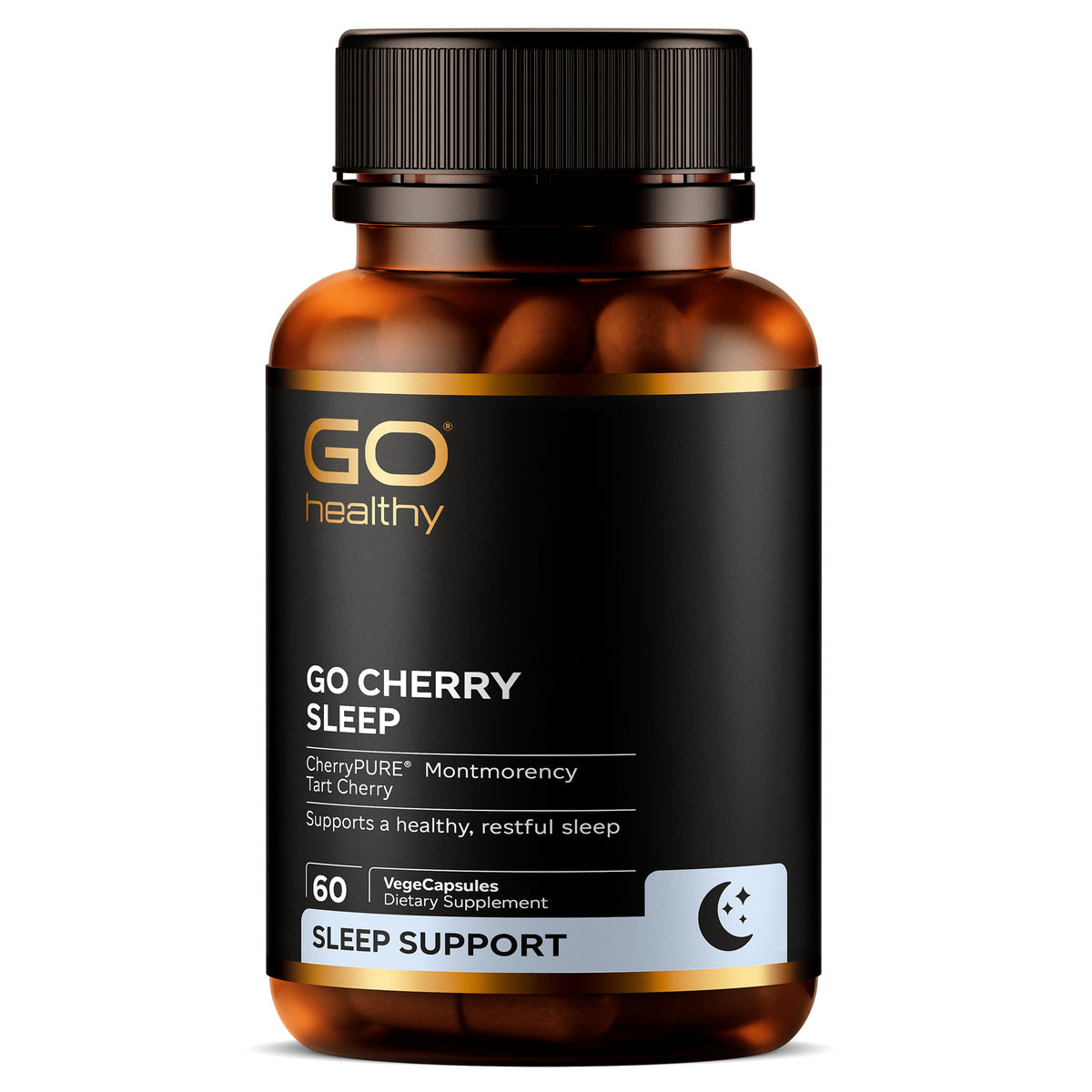 GO Healthy Go Cherry Sleep 60 Vege Capsules