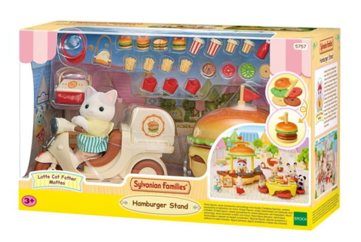 Sylvanian Families Hamburger Stand
