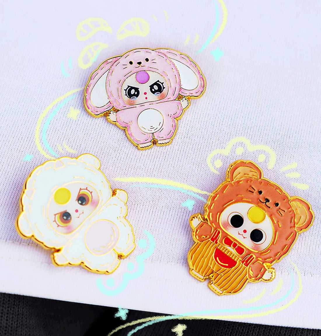 Baby Three Badge of Metal Series Blind Bag, image 4