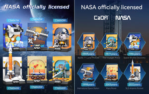 CaDA Sls Artemis Rocket Brick Model Kits featuring NASA licensed model sets and historical missions.