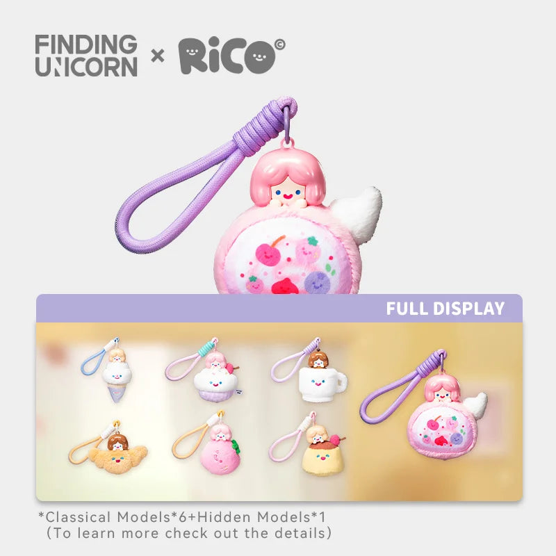 Finding Unicorn Rico Dessert Party Plush Aromatherapy Blind Box, image 3
