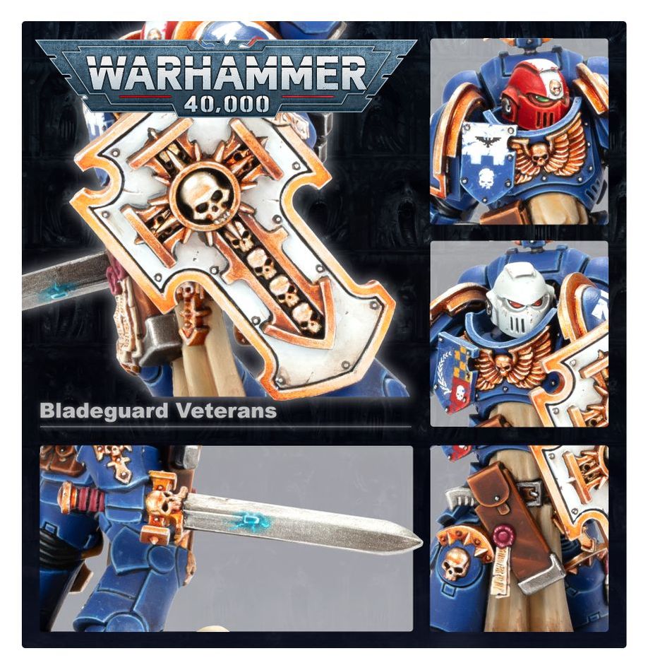 Warhammer 40K Space Marines Bladeguard Veterans, image 6