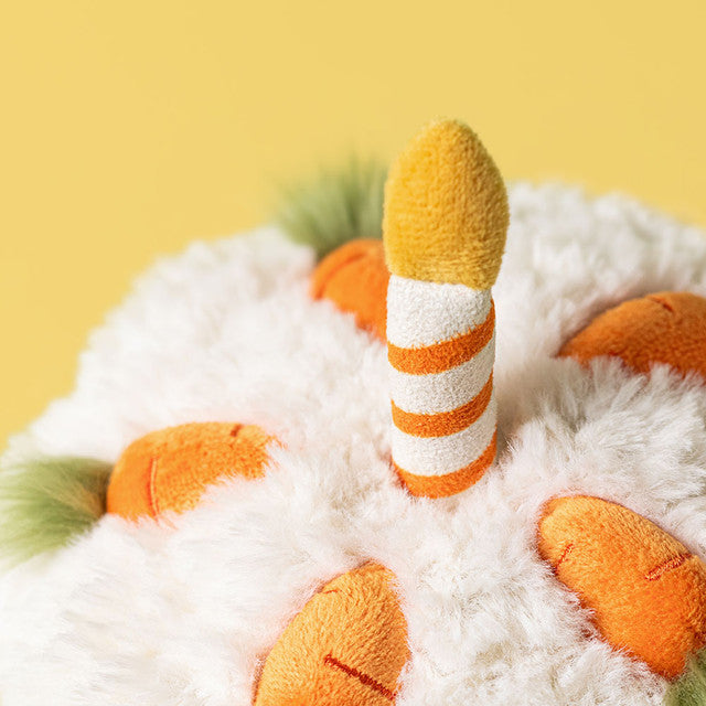 Jellycat Amuseables Carrot Cake Plush Toy 15cm - Cute Dessert Soft