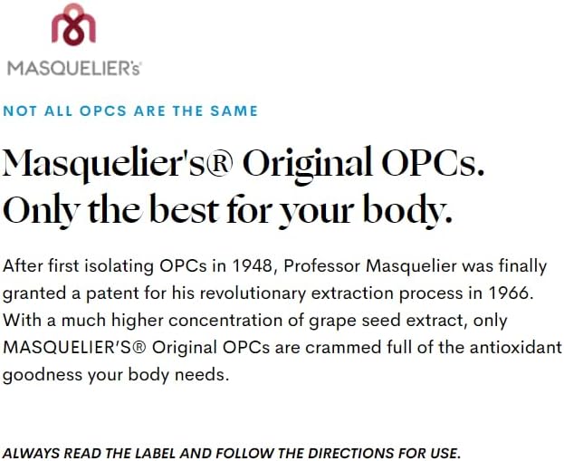 Anthogenol with MASQUELIER’s ® Original OPCs 60 Capsules, image 5