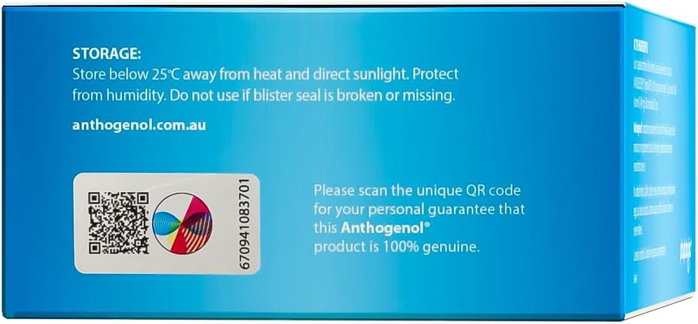 Anthogenol with MASQUELIER’s ® Original OPCs 60 Capsules, image 3