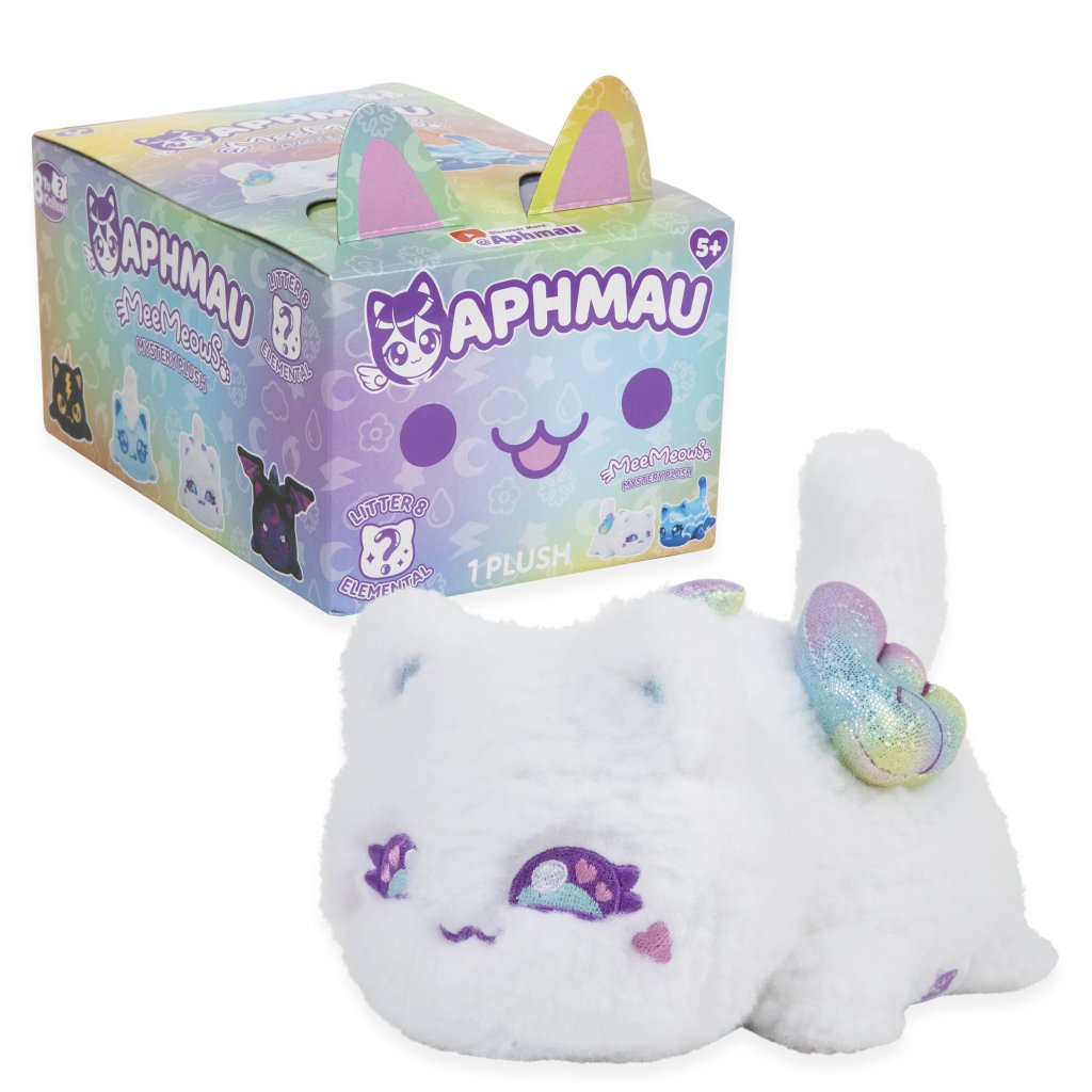 Aphmau Mystery Meemeows Series 8 Elemental Plush Blind Box with cute plush inside.