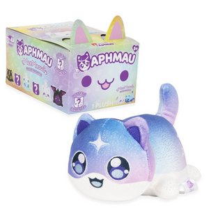 Aphmau Mystery Meemeows Series 8 Elemental Plush Blind Box with colorful plush kitty toy.