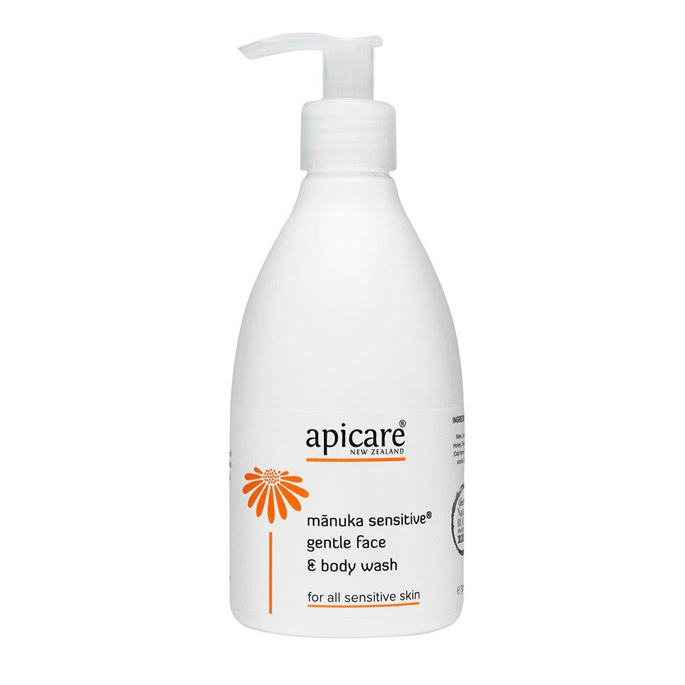 Apicare Manuka Sensitive Gentle Face & Body Wash 500ml