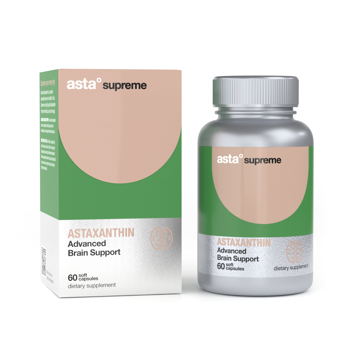 Asta Supreme Advanced Brain Support 60 Soft Capsules