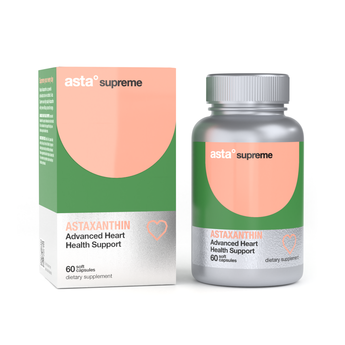 Asta Supreme Advanced Heart Health Support 60 Soft Capsules