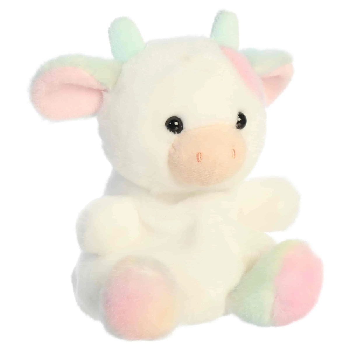Aurora Palm Pals Georgia Rainbow Cow