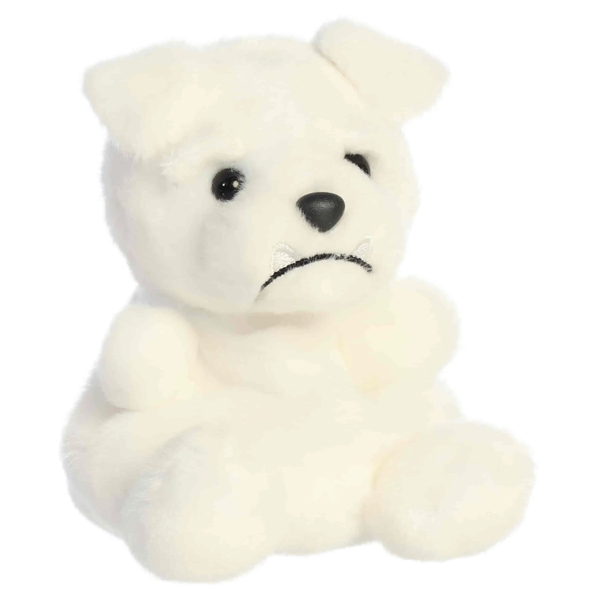 Aurora Palm Pals Mascot White Bulldog