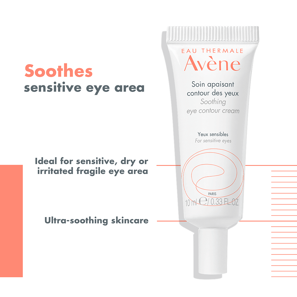 Avene Soothing Eye Contour Cream 10ml, Eye Cream, OCARE NZ