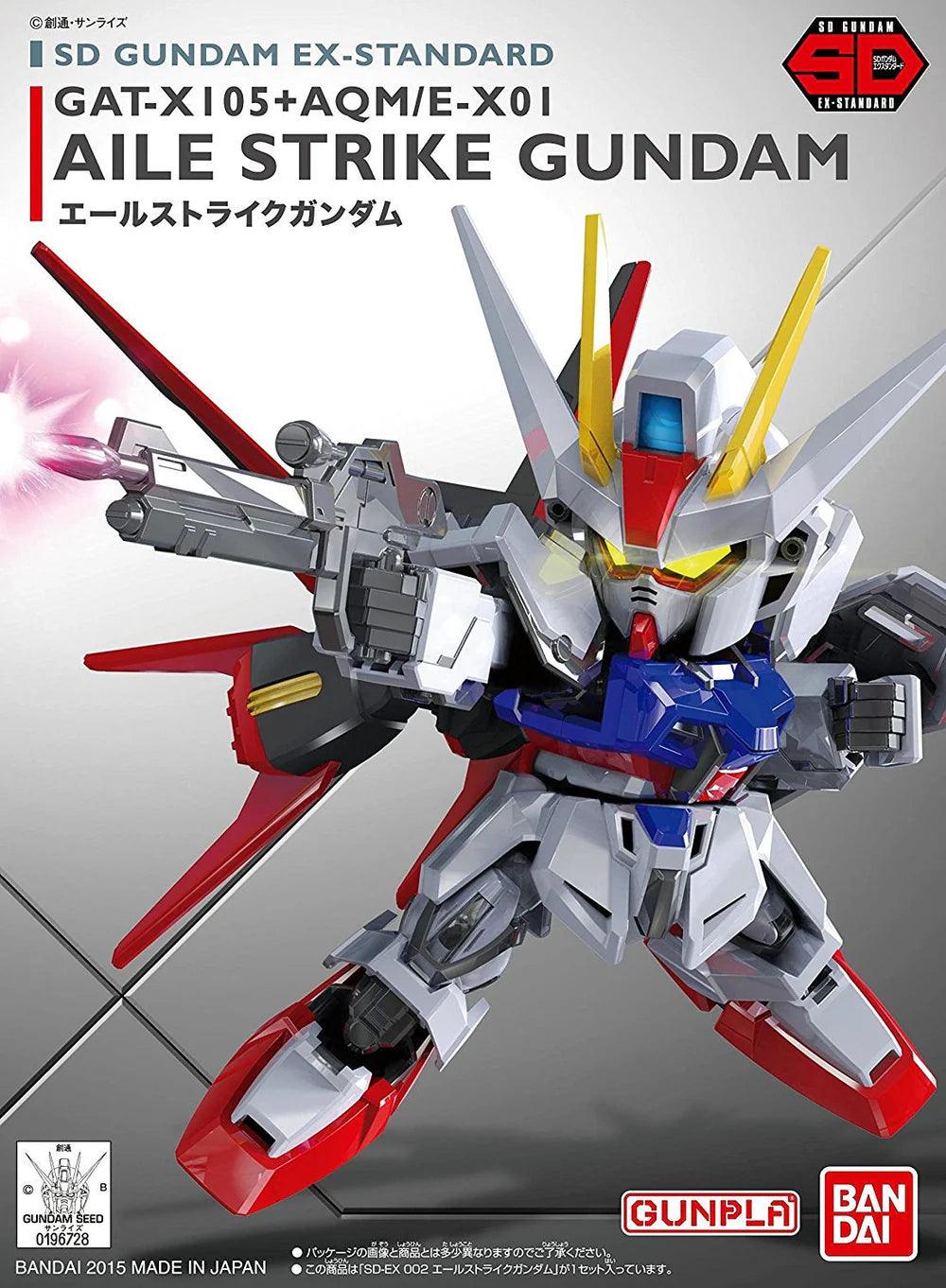 Bandai SD EX-Standard 002 - Aile Strike Gundam, image 2