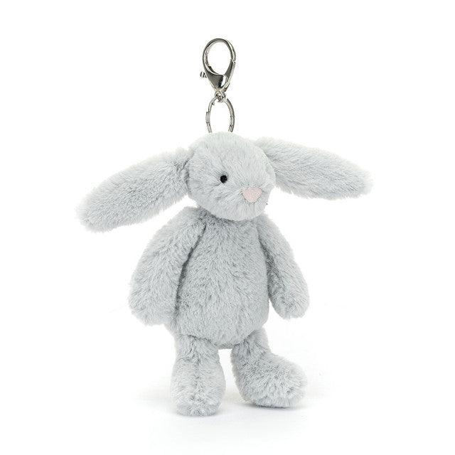 Jellycat Bashful Silver Bunny Bag Charm, image 2