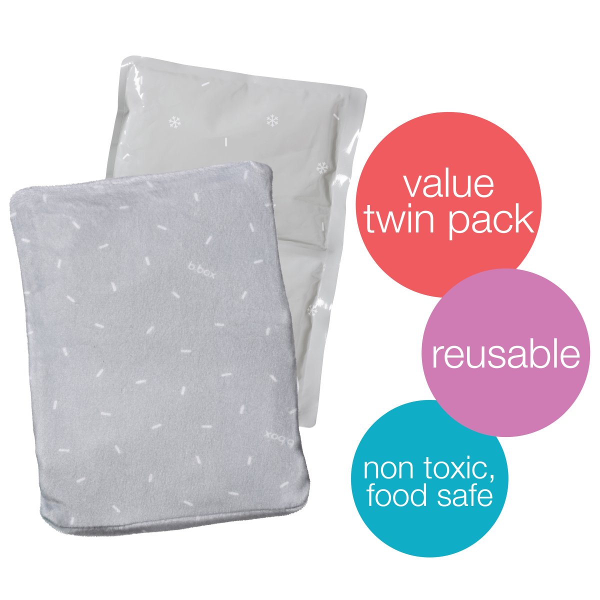 B.Box Jumbo Gel Cooler  Twin Pack