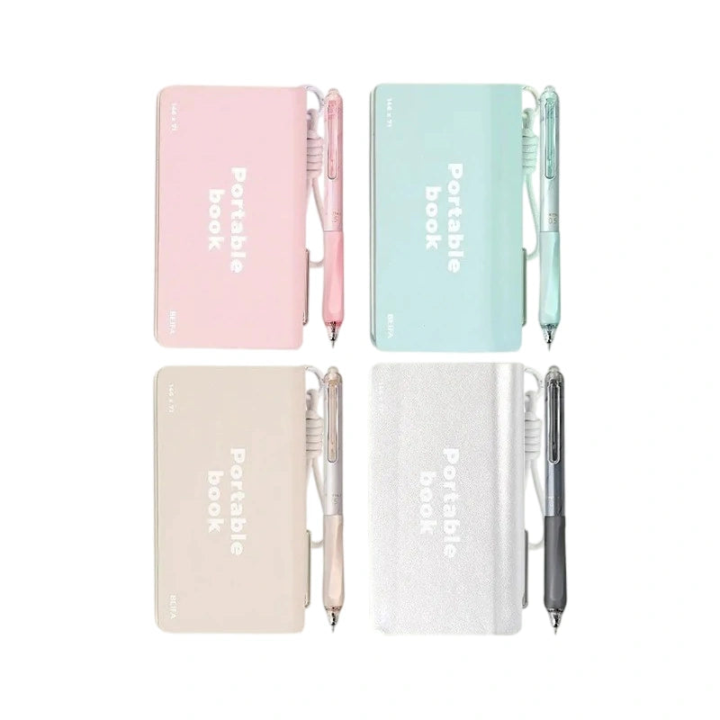 BEIFA Portable Notebook with Pen & Lanyard