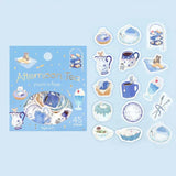BGM Animals & Sweets Afternoon Tea Party Series Foil Stamped Flake Stickers