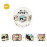 BGM Cafe Kuroneko Series Foil Washi Tape